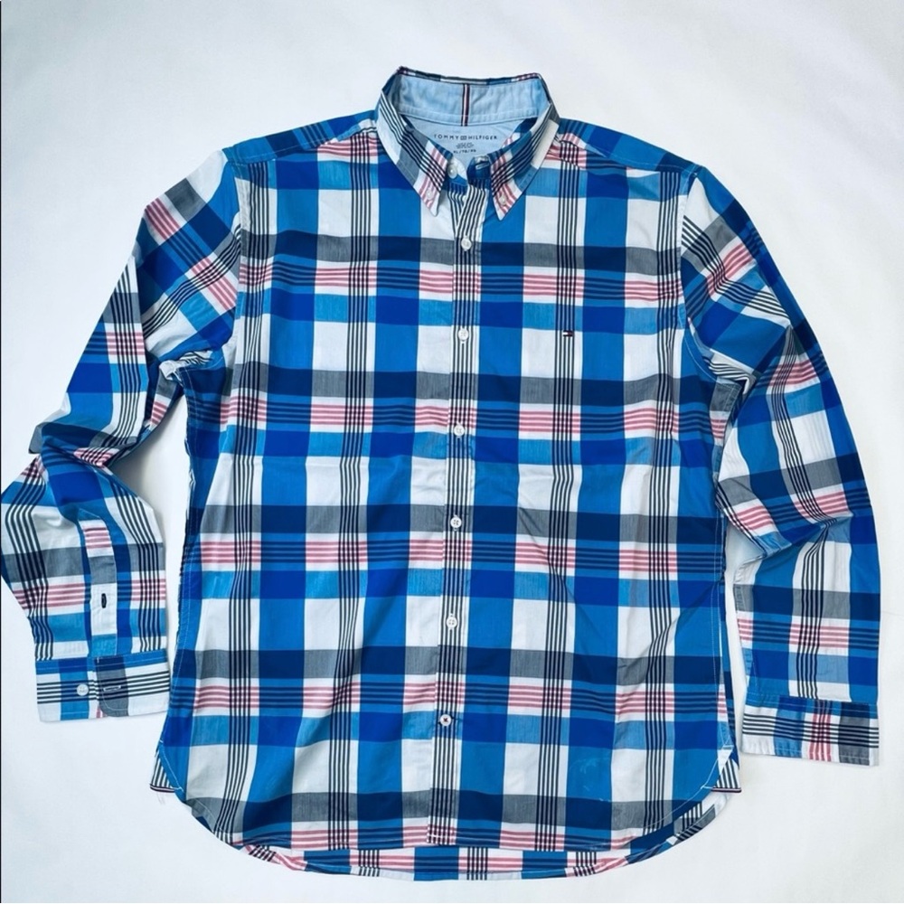 TOMMY HILFIGER XL CASUAL BUTTON DOWN (SLIM FIT)